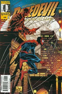 Daredevil, Vol. 2 #8 Joe Quesada Regular comic book cover, 1999