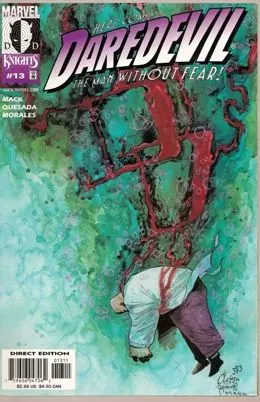 Daredevil, Vol. 2 #13 Direct Edition comic book cover, 2000