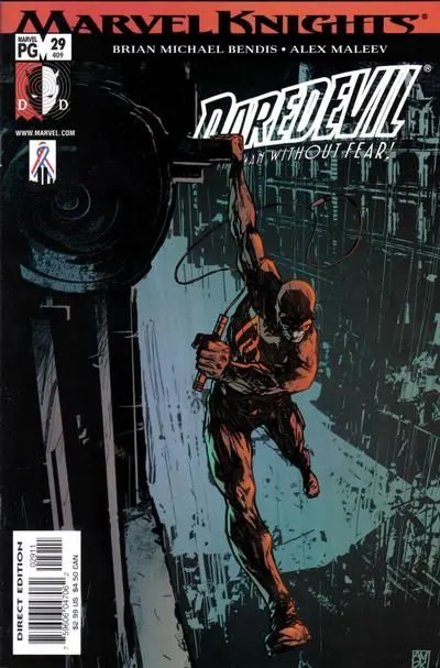 Daredevil, Vol. 2 #29 Alex Maleev Regular comic book cover, 2002