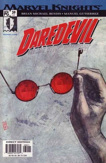 Daredevil, Vol. 2 #39 Direct Edition comic book cover, 2003