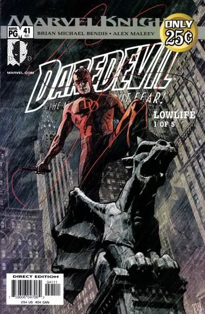 Daredevil, Vol. 2 #41 Direct Edition comic book cover, 2003