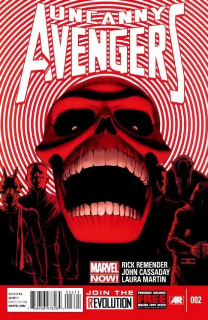 Uncanny Avengers, Vol. 1 #2 Regular John Cassaday Cover comic book cover, 2013
