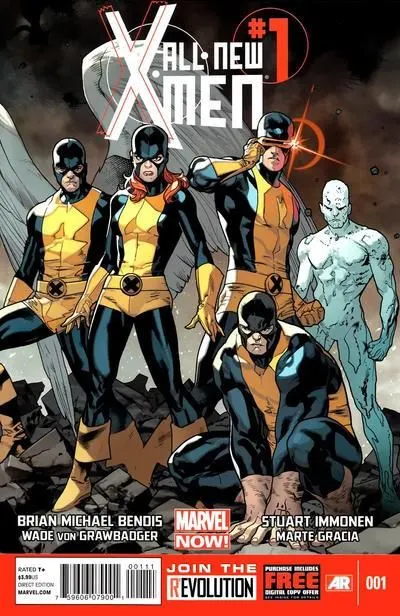 All-New X-Men, Vol. 1 #1 Regular Stuart Immonen Cover comic book cover, 2013