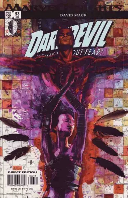 Daredevil, Vol. 2 #53 Direct Edition comic book cover, 2003