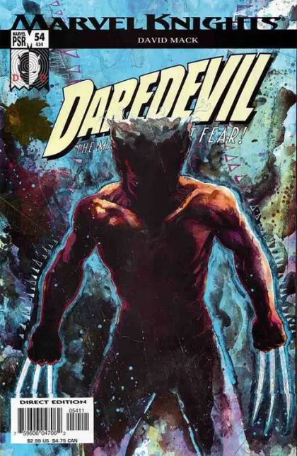 Daredevil, Vol. 2 #54 Direct Edition comic book cover, 2004