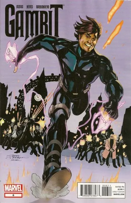 Gambit, Vol. 5 #6 Terry Dodson Regular comic book cover, 2013