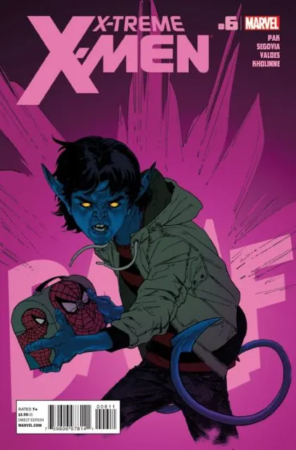 X-Treme X-Men, Vol. 2 #6 comic book cover, 2012