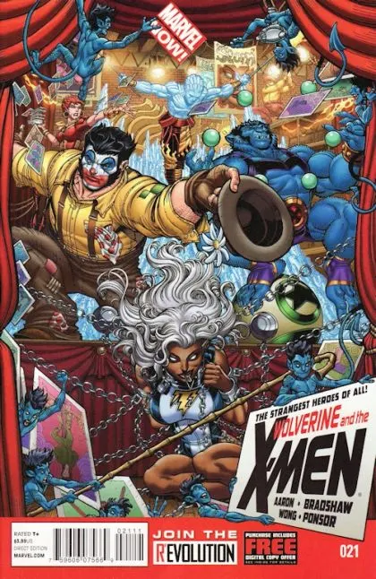 Wolverine & the X-Men, Vol. 1 #21 comic book cover, 2013