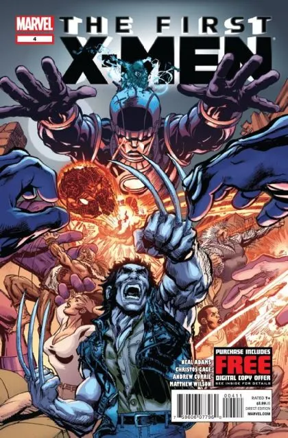 The First X-Men #4 Neal Adams Regular comic book cover, 2013