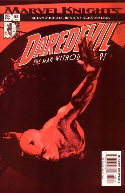 Daredevil, Vol. 2 #58 Direct Edition comic book cover, 2004