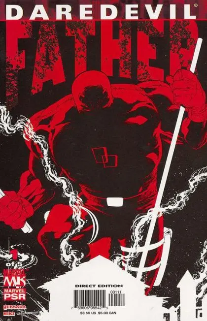 Daredevil: Father #1 comic book cover, 2004