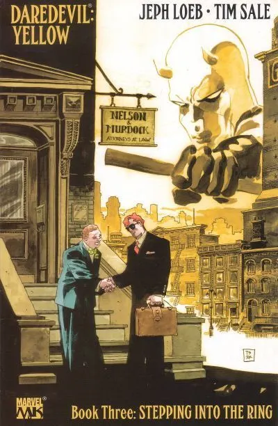 Daredevil: Yellow #3 comic book cover, 2001