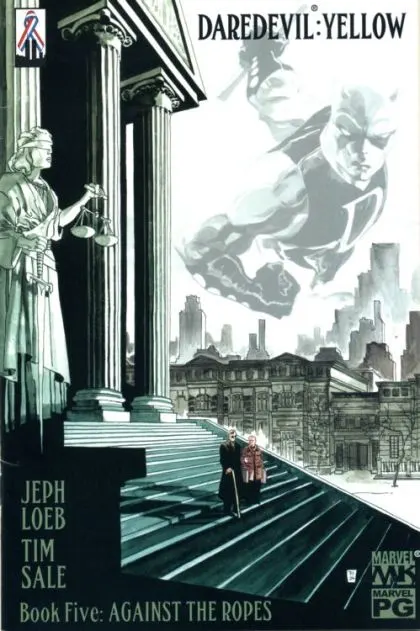 Daredevil: Yellow #5 comic book cover, 2001