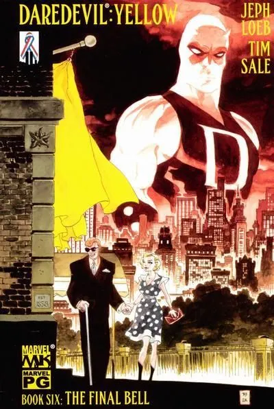 Daredevil: Yellow #6 comic book cover, 2002