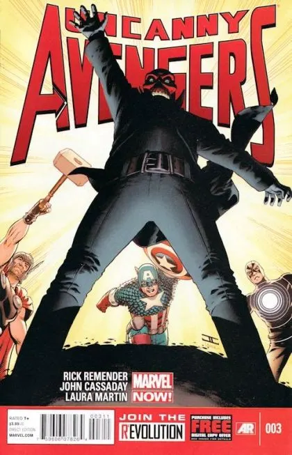 Uncanny Avengers, Vol. 1 #3 John Cassaday Regular comic book cover, 2013