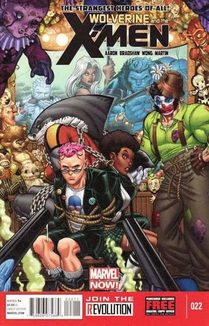 Wolverine & the X-Men, Vol. 1 #22 comic book cover, 2013