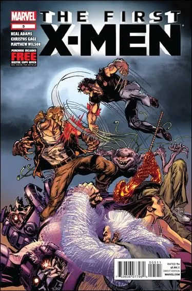 The First X-Men #5 Neal Adams Regular comic book cover, 2013