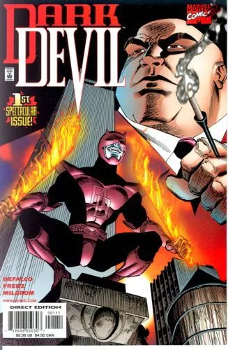 Darkdevil #1 comic book cover, 2000