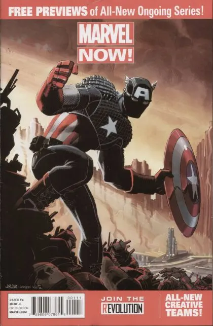 Marvel Now! Previews #1 comic book cover, 2012