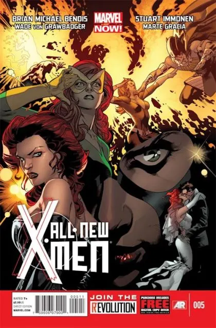 All-New X-Men, Vol. 1 #5 Stuart Immonen Regular Cover comic book cover, 2013