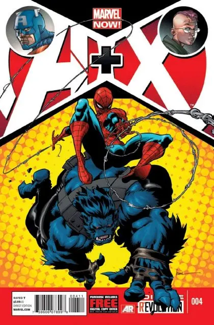 A+X #4 Kaare Andrews regular comic book cover, 2013