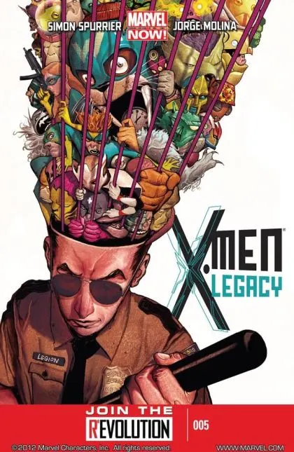 X-Men Legacy, Vol. 2 #5 Mike del Mundo Regular Cover comic book cover, 2013