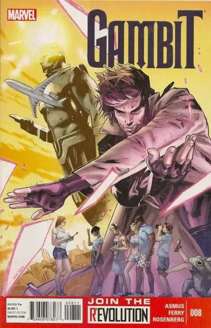 Gambit, Vol. 5 #8 Clay Mann Regular comic book cover, 2013