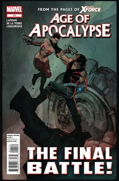 Age of Apocalypse, Vol. 1 #11 Roberto De La Torre Regular comic book cover, 2013