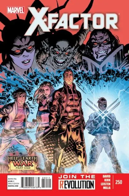 X-Factor, Vol. 3 #250 David Yardin Regular comic book cover, 2013