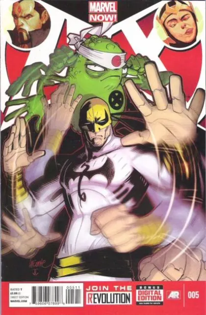 A+X #5 Regular David Lafuente Cover comic book cover, 2013