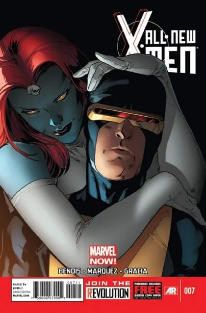 All-New X-Men, Vol. 1 #7 Regular Stuart Immonen Cover comic book cover, 2013