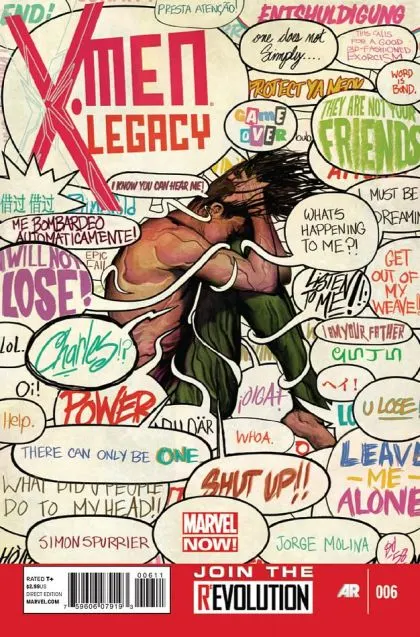 X-Men Legacy, Vol. 2 #6 comic book cover, 2013