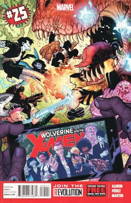 Wolverine & the X-Men, Vol. 1 #25 Regular Ramón Pérez Cover comic book cover, 2013