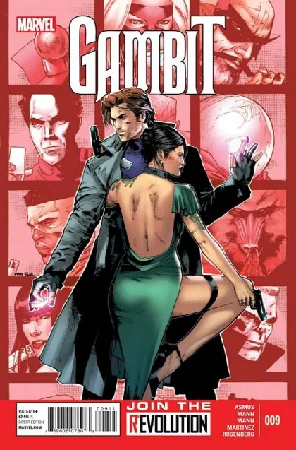Gambit, Vol. 5 #9 Clay Mann Regular comic book cover, 2013
