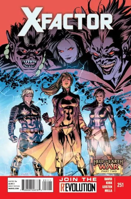 X-Factor, Vol. 3 #251 comic book cover, 2013