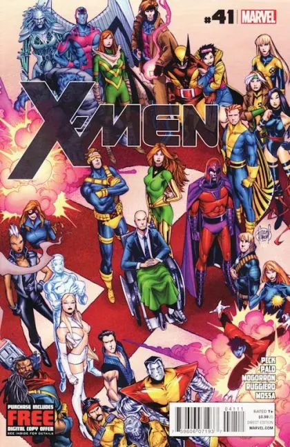 X-Men, Vol. 2 #41 Adam Kubert Regular comic book cover, 2013