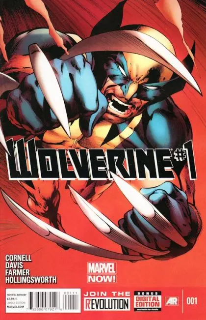 Wolverine, Vol. 5 #1 Alan Davis Regular comic book cover, 2013