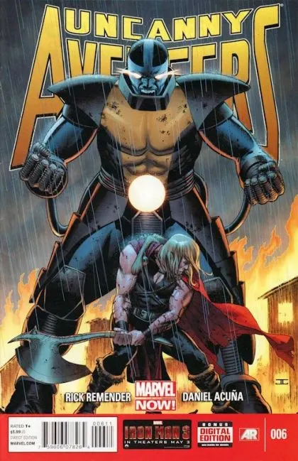 Uncanny Avengers, Vol. 1 #6 comic book cover, 2013