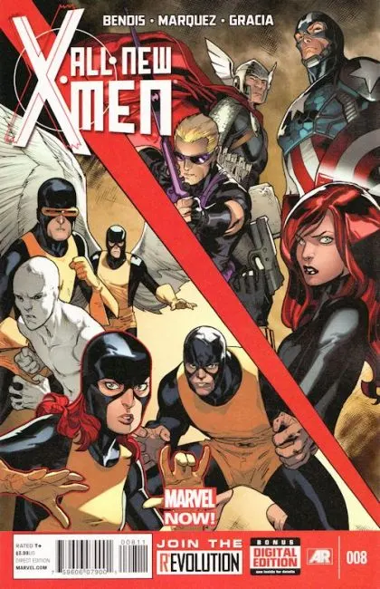 All-New X-Men, Vol. 1 #8 Regular Stuart Immonen Cover comic book cover, 2013