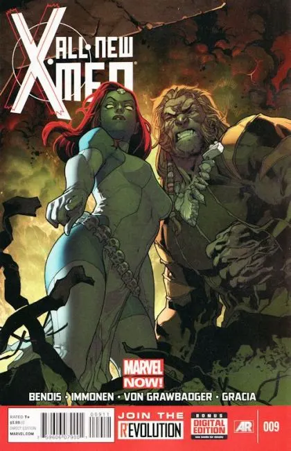 All-New X-Men, Vol. 1 #9 Regular Stuart Immonen Cover comic book cover, 2013