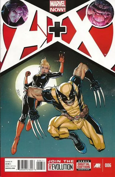 A+X #6 Regular Giuseppe Camuncoli Cover comic book cover, 2013