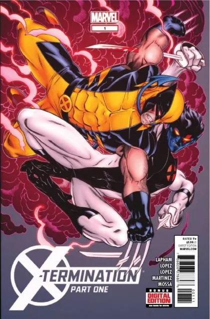 X-Termination #1 Regular Ed McGuinness Cover comic book cover, 2013