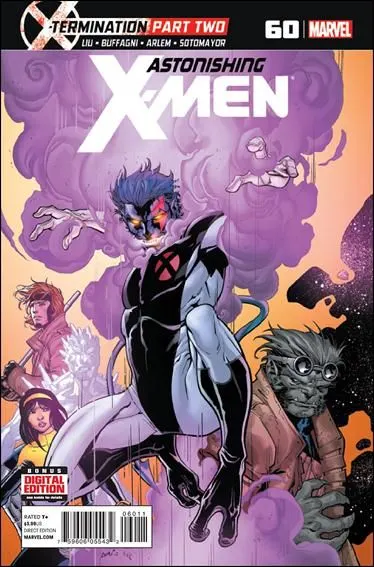 Astonishing X-Men, Vol. 3 #60 Direct Edition comic book cover, 2013