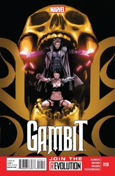 Gambit, Vol. 5 #10 Clay Mann Regular comic book cover, 2013