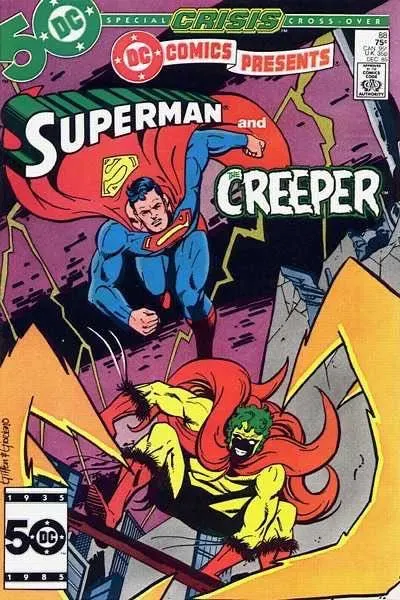 DC Comics Presents, Vol. 1 #88 Direct Edition comic book cover, 1985