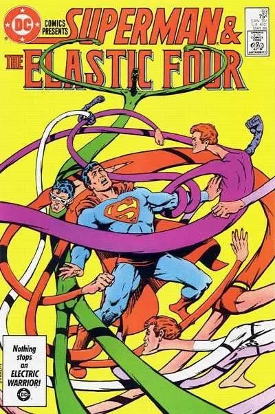 DC Comics Presents, Vol. 1 #93 Direct Edition comic book cover, 1986