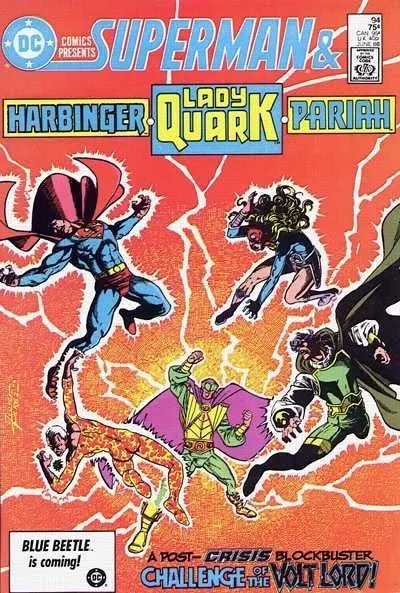 DC Comics Presents, Vol. 1 #94 Direct Edition comic book cover, 1986