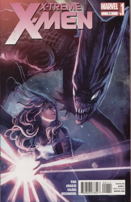 X-Treme X-Men, Vol. 2 #7.1 comic book cover, 2013