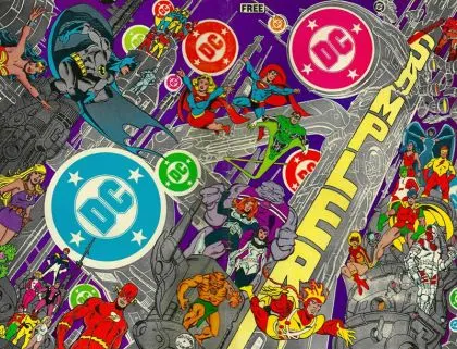 DC Sampler #1 comic book cover, 1983