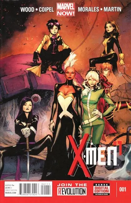 X-Men, Vol. 3 #1 Olivier Coipel Regular comic book cover, 2013